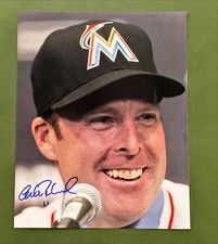 MIKE REDMOND 11 AUTOGRAPHED SIGNED 8X10 PHOTO MIAMI MARLINS