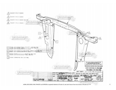 1963 1964 1965 Valiant and Barracuda Body Assembly Manual Plymouth