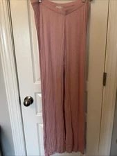 A Pea In The Pod Maternity Pants Pink Women’s Sz S Small Silk Cashmere Cotton