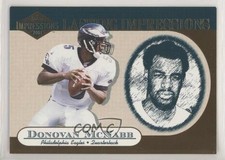 2001 Pacific Impressions Lasting Impressions Donovan McNabb #17 6f8