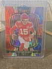 2025 Panini Select - Premier Level Patrick Mahomes II Red & Blue Shock Prizm