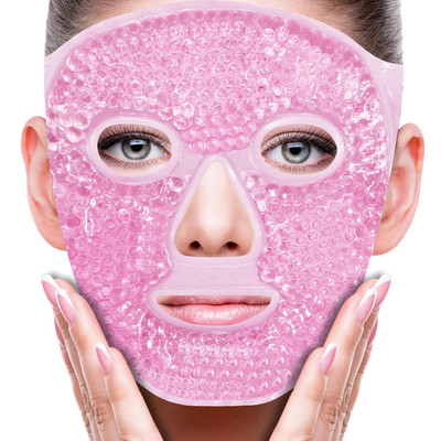 Cold & Hot Gel Face Ice Mask Eye Therapy for Puffiness Migraine Swelling Relief