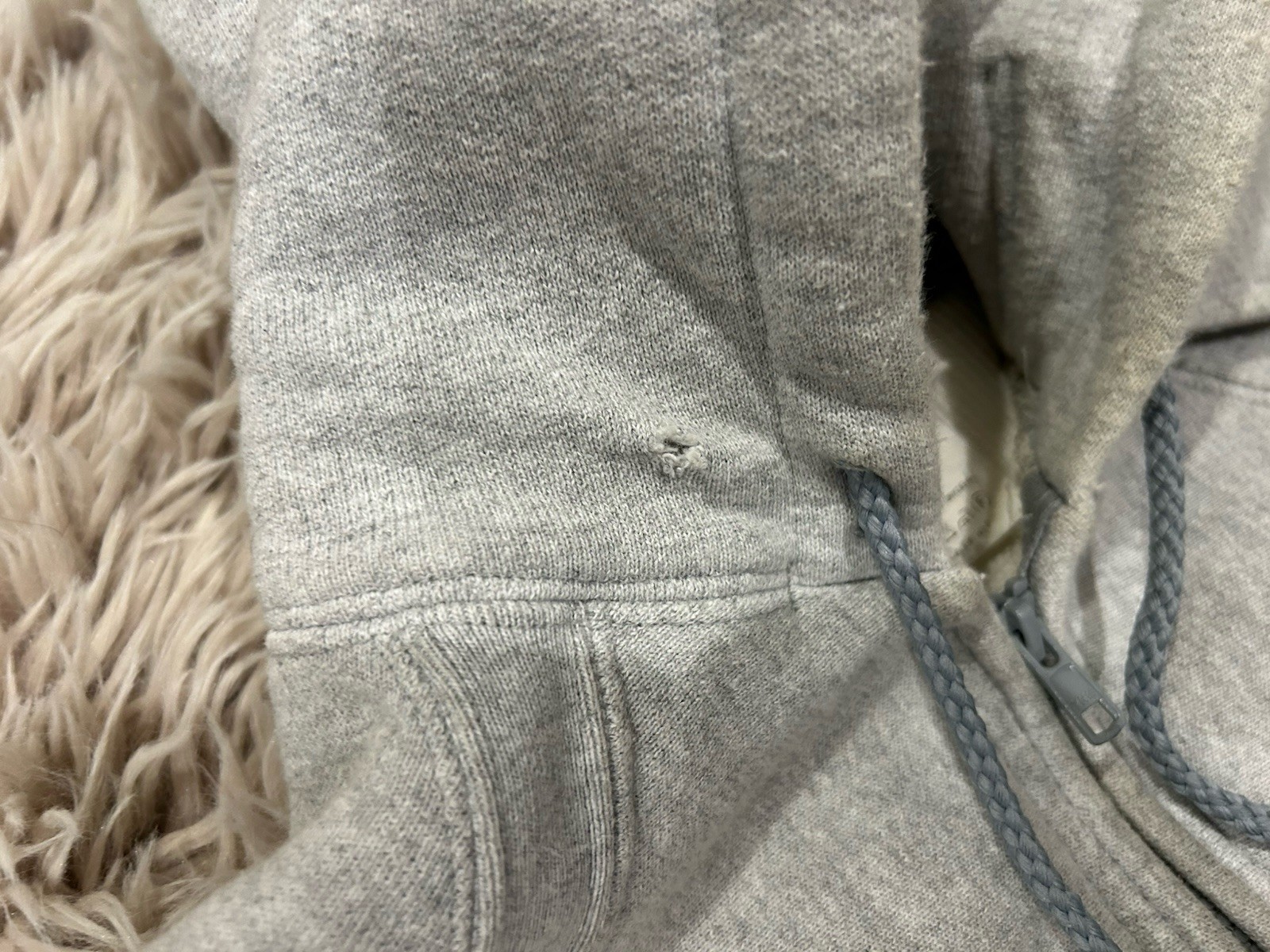 Engineered Garments Workaday Gray Heavy Cotton Sw… - image 6