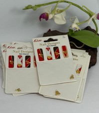 10x Kiss Professional Nail Products Nail Designs Nail Charms - LOVE & 14K Gold