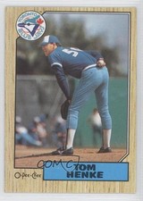 1987 O-Pee-Chee Tom Henke #277 0a1