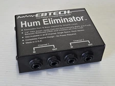 EBTECH 2 Channels Hum Eliminator 1/4" TRS
