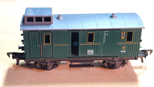 FLEISCHMANN H0 5000 Postwagen Bahn  der K.P.E.V. 8470/B Köln | Zustand: Gebraucht