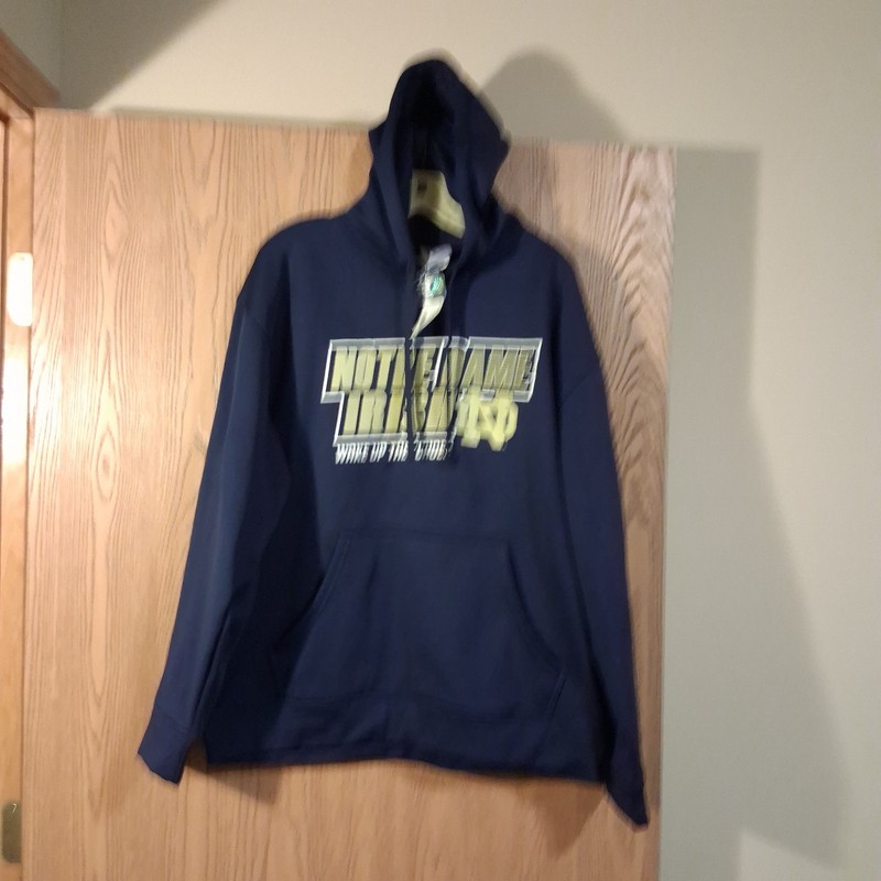 Notre Dame Knights Apparel Hoodie Men's Large (42/44) NWT