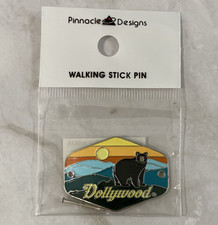 Dollywood Walking Stick Pin Staff Medallion M...