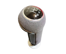 Porsche 997 987 Manual Shift Knob Grey Alcantara Carrera Cayman Boxster 5mt 6mt