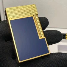 ST Dupont Ligne 2 Lighter Guilloché Lighter Double Jet Flame Gift Box