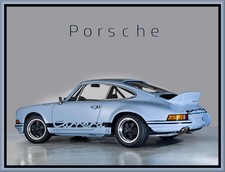 1972 Porsche 911 Carrera Rs Toolbox - Refrigerator Magnet 42 Mil