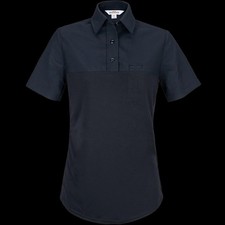 NWT Flying Cross Justice SS Shirt Women s XL LAPD Navy Poly/Wool 155VS84