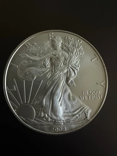2008 American Silver Eagle 1 Oz .999 Fine Silver. Very Nice Condition