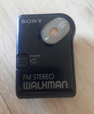 Sony FM Stereo Portable Walkman Model SRF-36 W Belt Clip