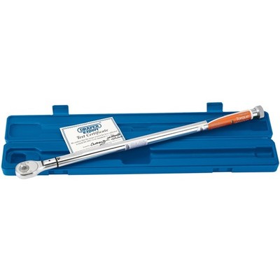 Draper Expert 1.3cmD Präzision Drehmomentschlüssel 70 - 230Nm Länge 665mm 58140