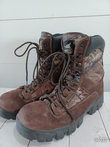 camouflage high-top boots hunting work 