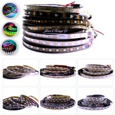 WS2815 RGB LED Strip Double Signal DC12V 30/60/144 Pixels Individual Addressable