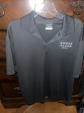 Men’s L Nike Gold Goose Island Polo Shirt