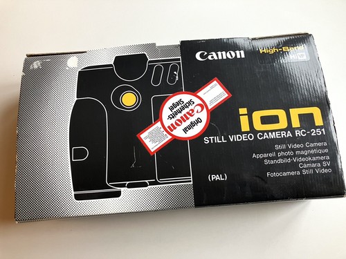 Canon Still Video Kamera ION RC-251 Vintage Videokamera - OVP! Nie benutzt! - Bild 3 von 10