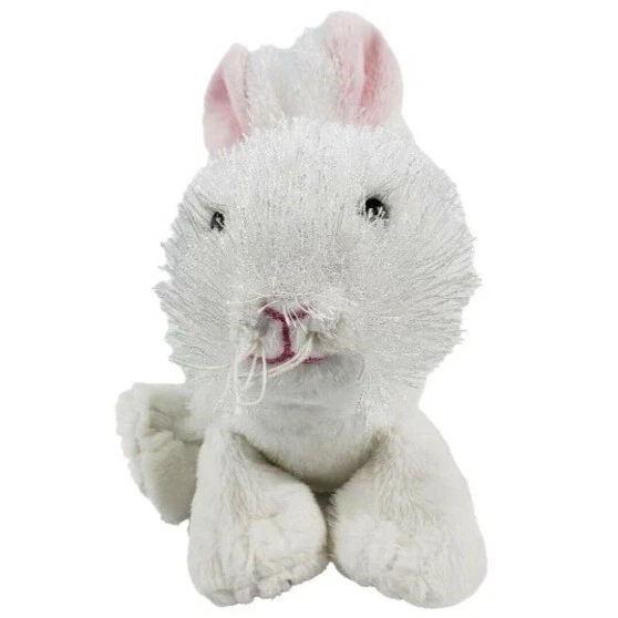 Ganz Webkinz Lil Kinz White Rabbit Plush Easter Bunny Stuffed Animal No Code - Image 2 of 4