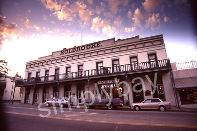 6 Photo Slides Downtown Grass Valley, Main Street, Hotel Holbrooke, NV 1997