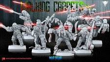 Walking Carpets (8)  Star Wars Legion Scale/Roleplay resin miniatures - Madox 3D