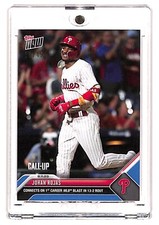 2023 MLB Topps Now Johan Rojas Call-Up BLUE PARALLEL 18/49 SSP Phillies #691 🔥