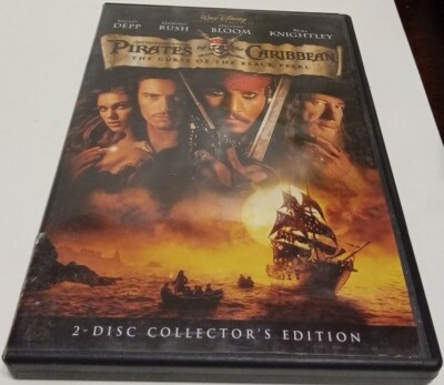 Pirates of the Caribbean: The Curse of the Black Pearl DVD  (Use Duty-Free)