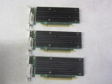 Lot of 3 Genuine HP Quadro NVS 290 256MB Video Cards 256MB DDR2 454319-001