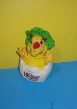 Bebé D's Triceratops Peluche Bebé Dinosaurio Vibrador Huevo Gritando 8" Peluche