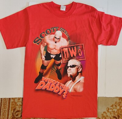 VTG 1999 WCW NWO WWE~SCOTT STEINER~WHO'S YOUR DADDY WRESTLING T