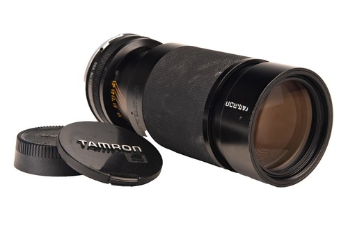 TAMRON 104A TELEPHOTO LENS 75-250MM F/3.8-4.5 ADAPTALL-2 W/CASE