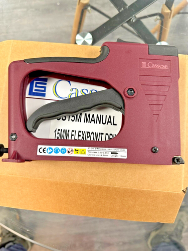 CASSESE CS15M Manual Flexipoint Driver Tool 15mm x 4.5mm Picture Framing Agrafe - Imagen 5 de 7