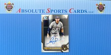 2022 Bowman Chrome 1st #CPA-AP Antonio Pinero | On Card Auto Brewers