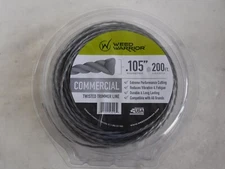 NEW WEED WARRIOR COMMERCIAL TWISTED TRIMMER LINE .105" X 200' LENGTH 
