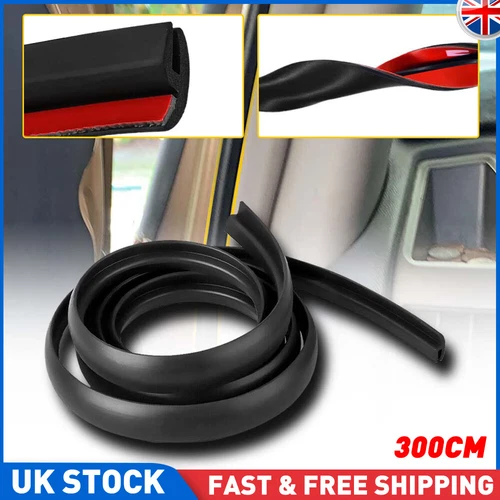 Windshield Rubber Molding Seal Trim Universal WindscreenA Windows 10ft H-shape