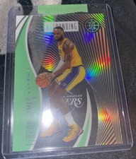 2019-20 Panini Illusions ASTOUNDING GREEN ACETATE LEBRON JAMES #9