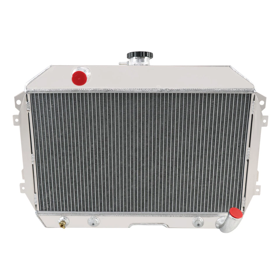 4 ROWS RADIATOR Fits 1970~1975 1974 NISSAN DATSUN 240Z 260Z 2.4L/2.6L 62MM US Foto 2 de 4