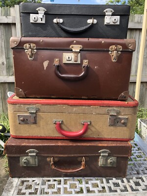 old suitcases for sale