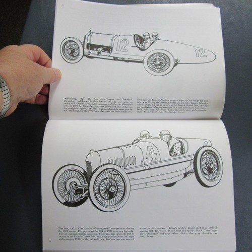 Carlo Demand Classic Racing Cars of the World Coloring Book 1982 - Picture 6 of 8