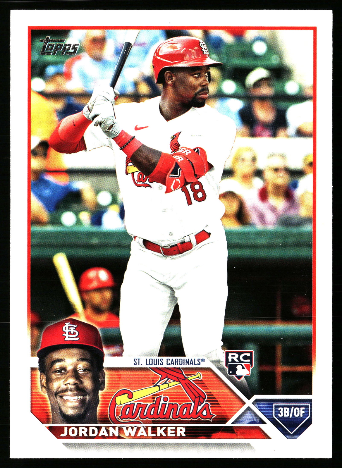 2023 Topps Series Two Jordan Walker RC #344