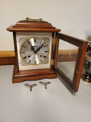 Explorer 31 Day Manual Winding Antique Clock With 2 Keys Great