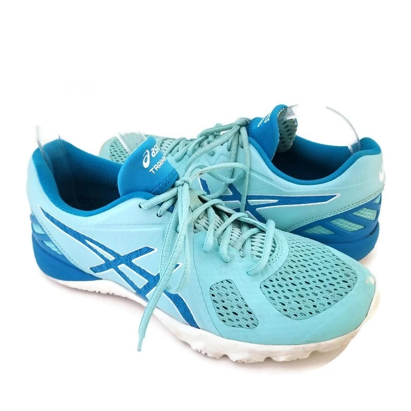 Asics Conviction X Shoes Womens 7.5 Blue Rhyno Skin Low Top | eBay