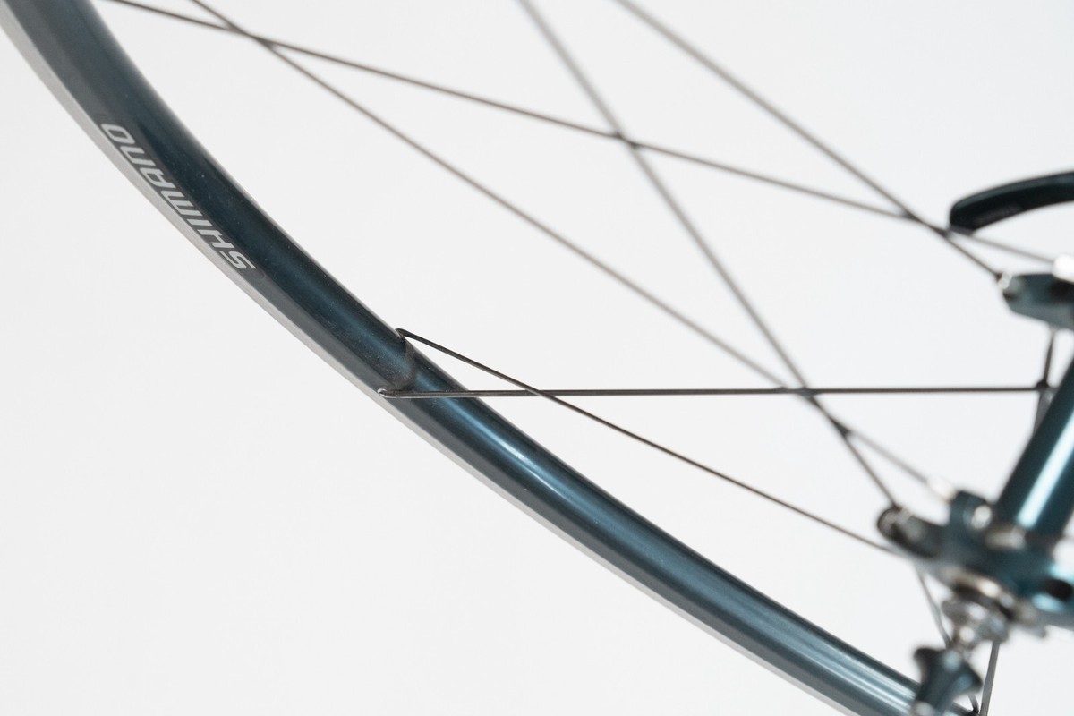 FRONT SHIMANO DURA ACE WH-7700 WHEEL VINTAGE OLD CLINCHER ROAD
