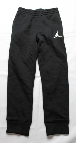 Jordan Boys' Stretchy Soft Midweight Jumpman Jogger Pants WR4 Black Small NWT