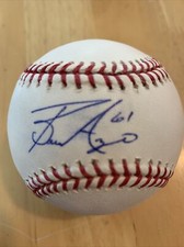 Bronson Arroyo Signed OMLB Baseball MLB LH919822 Cincinnati Reds Alight Smudge