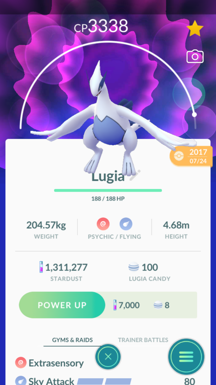 Pokemon Trade GO - Shiny Gardevoir Level 35 - legacy Synchronoise for PVP  Master