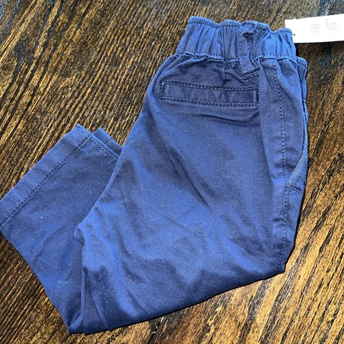 Baby Gap Classic Navy Blue Pant 6-12 months NWT Elastic Waistband Brand New Boy - Picture 3 of 3