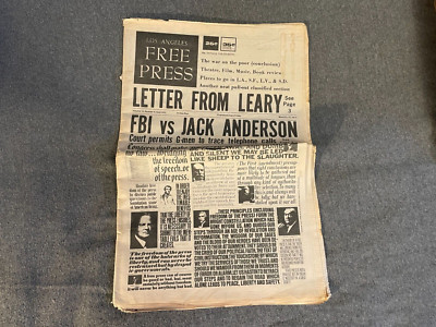 March 1973 Los Angeles Free Press Newspaper EARLY BRUCE SPRINGSTEEN CONCERT AD